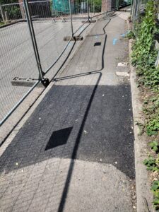 Black Cock Bridge under repair