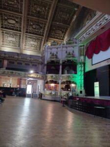 Inside Morecambe Winter Gardens