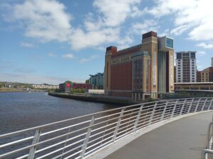 The Baltic Arts Centre, Gateshead, from over  the river