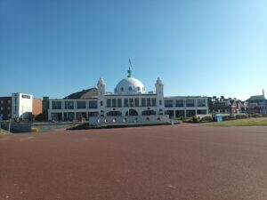 Whitley Bay's Spanish City on a sunny day